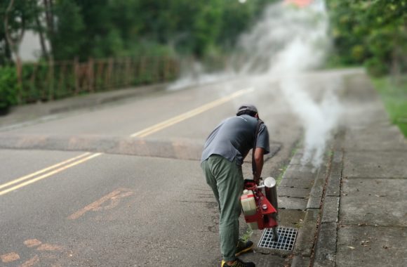 預防登革熱 、消毒