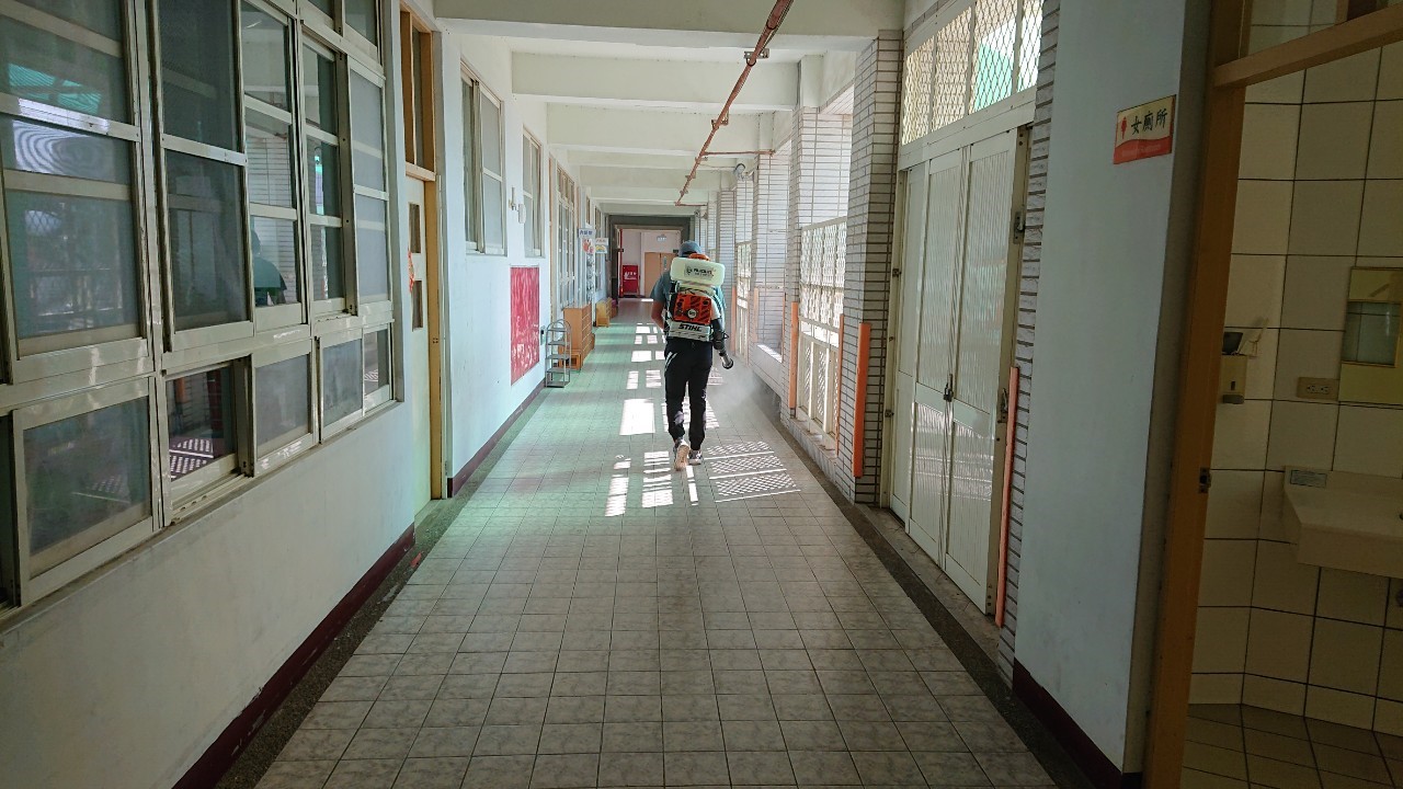 苗栗校園環境消毒