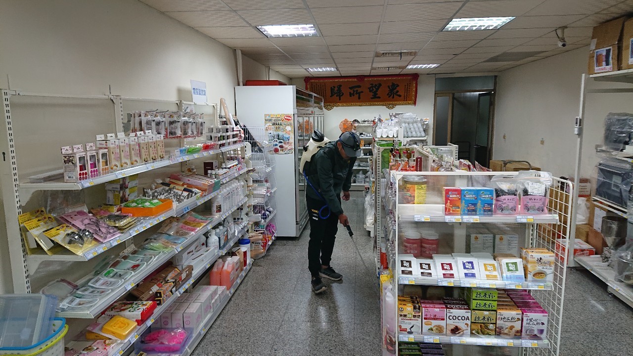 食品業定期消毒