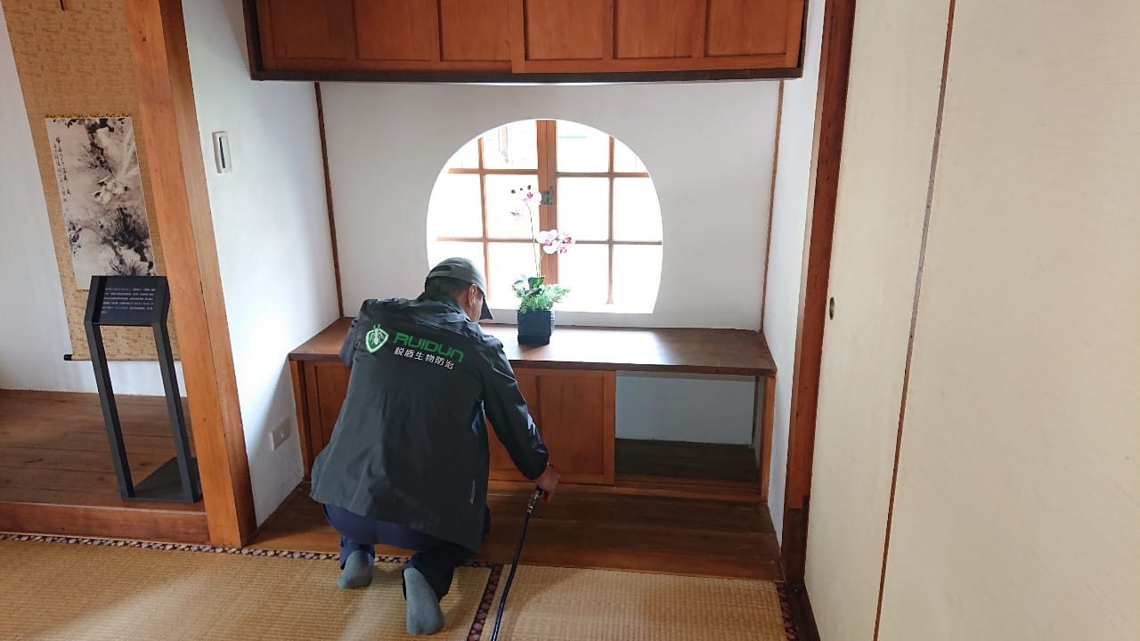 木造古蹟白蟻防護