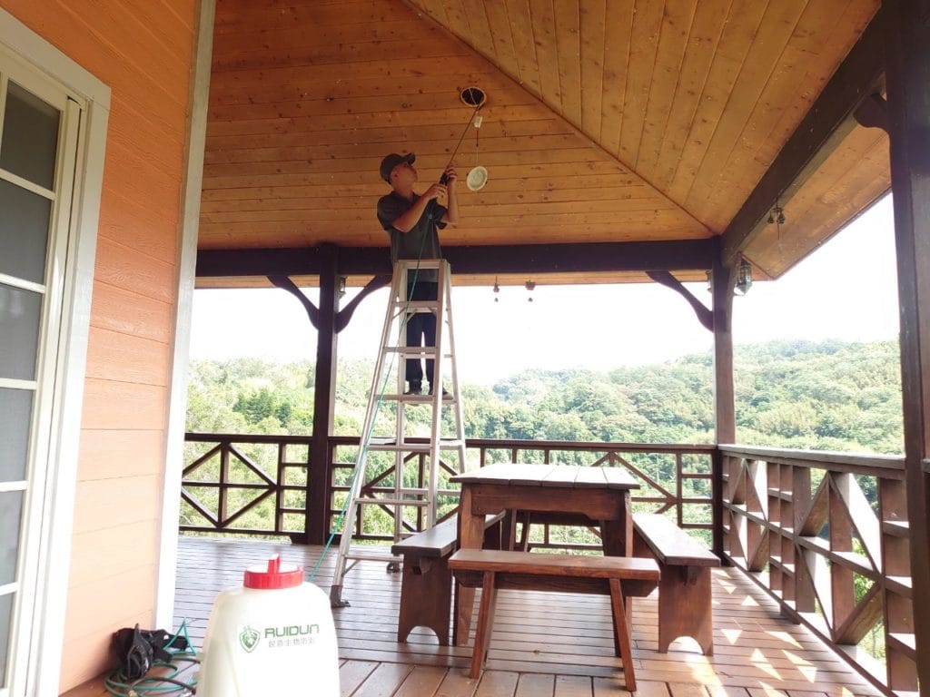 小木屋 除白蟻